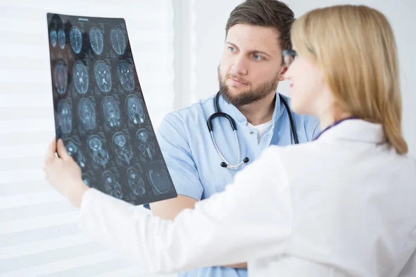 Brain scanning — Stock Photo, Image