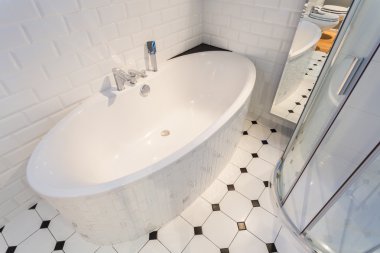 Porselen banyo lüks daire
