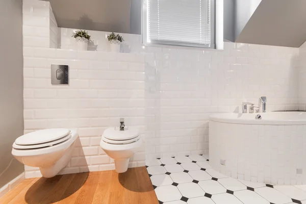 Elegant toilet interior — Stock Photo, Image