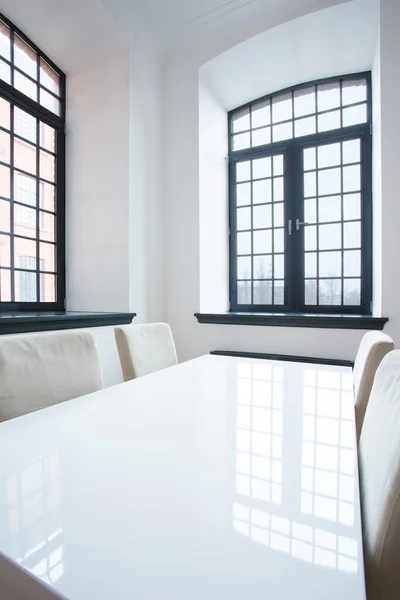 Minimalist dining room design — Stock Photo, Image