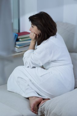 Depresif genç öğrenci