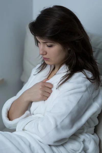 Woman with depression — Stock Photo, Image