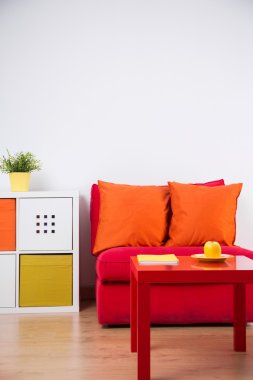 Renk genç yatak odası iç