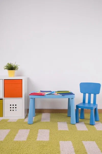 Toddler nyaman 's playroom — Stok Foto