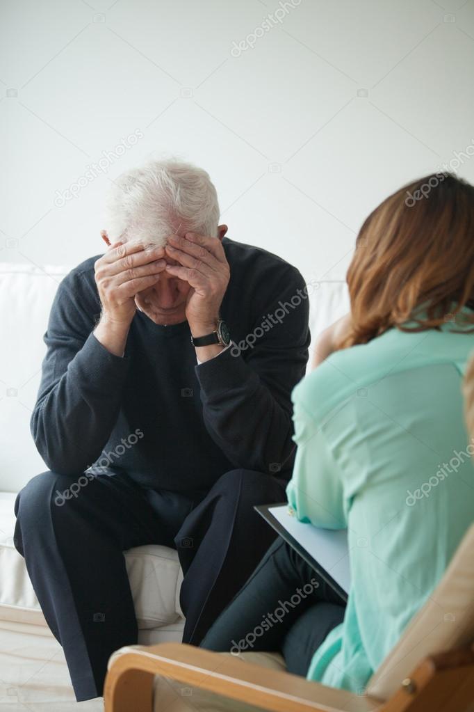 Psychological help for pensioner