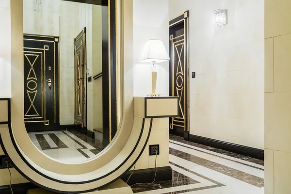 Mirror in entrance hall - Stock Image - Everypixel