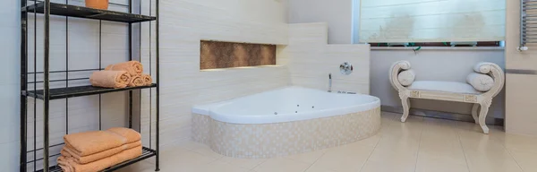 Elegante bagno interno — Foto Stock