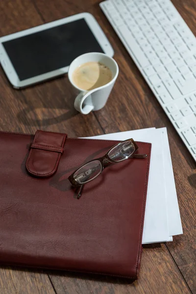 Espresso en el trabajo — Foto de Stock