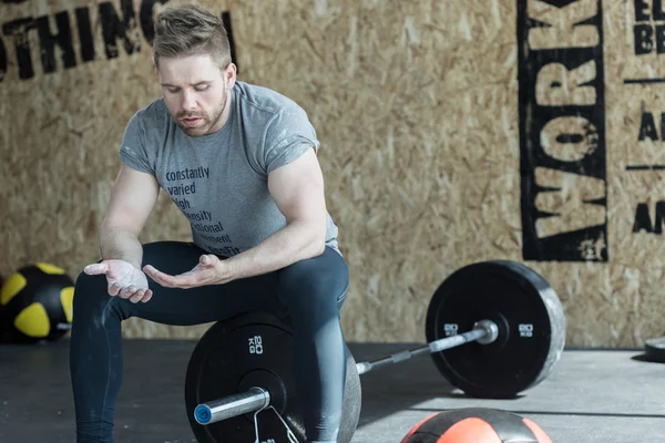 Repos après l'entraînement — Photo