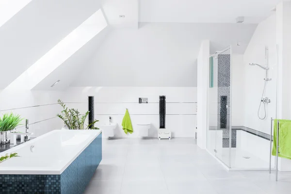 Exclusivo baño luminoso — Foto de Stock