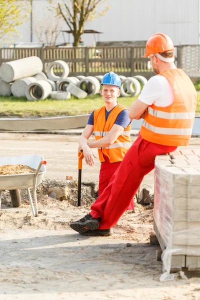 Pause bei der Arbeit — Stockfoto