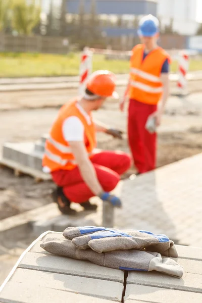 Gros plan sur les gants — Photo