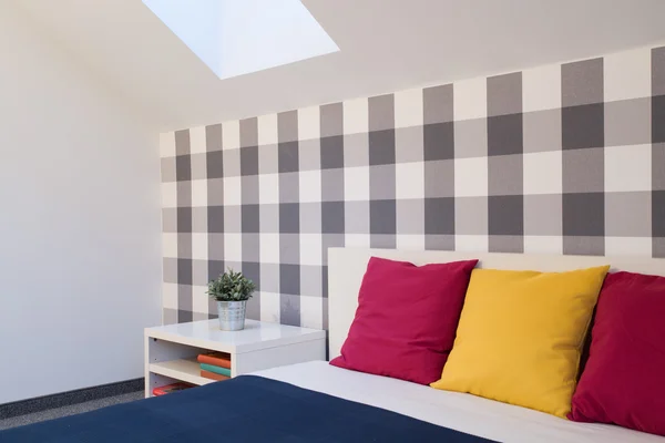 Chambre moderne colorée — Photo