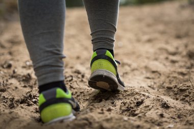 Runner'ın bacakları yakın çekim
