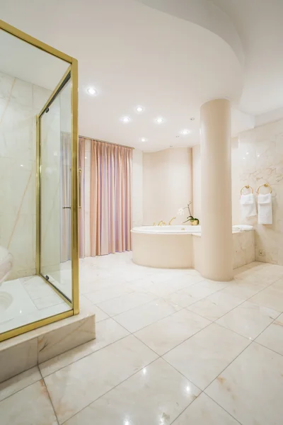 Exclusive spacious bathroom interior — Stock Photo, Image