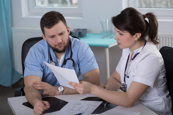 Antecedentes médicos del paciente — Foto de Stock