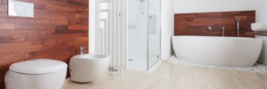 Modern banyo iç mimarisi