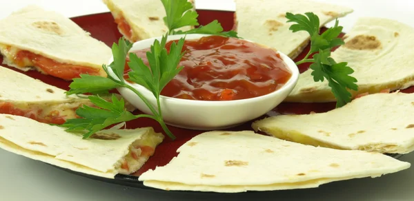 Quesadilla mexicano tradicional — Fotografia de Stock