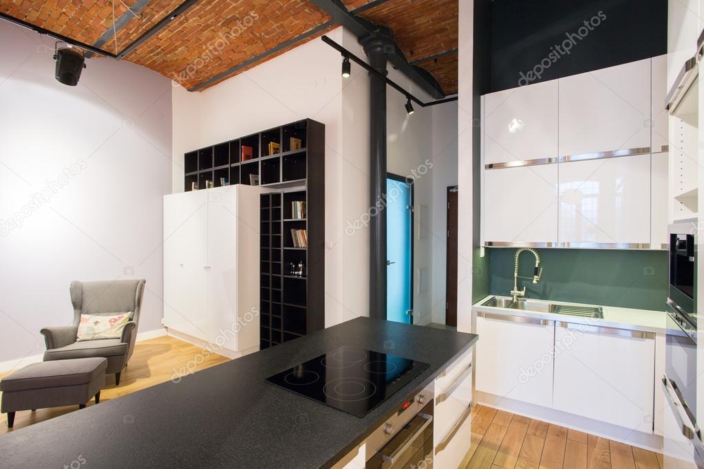 Kleine Küche Im Wohnzimmer - Balkon Gestalten