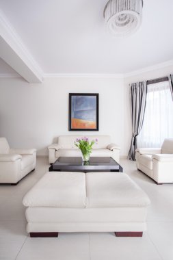 Beyaz Salon tasarım