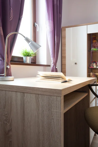 Book on the desk in room — Stock Photo, Image