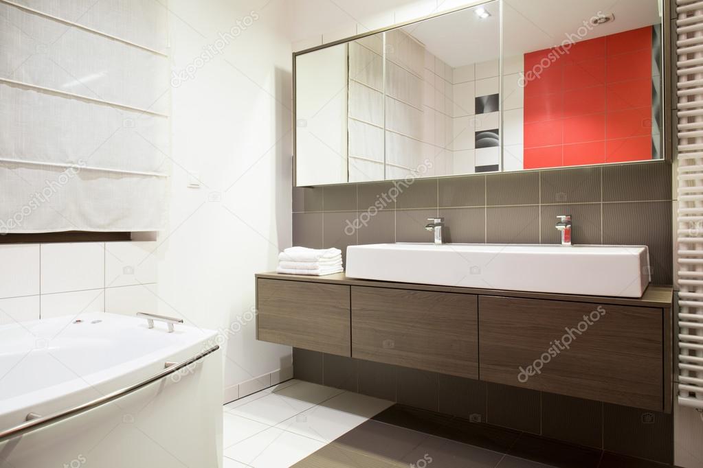 Beauty bathroom in modern style
