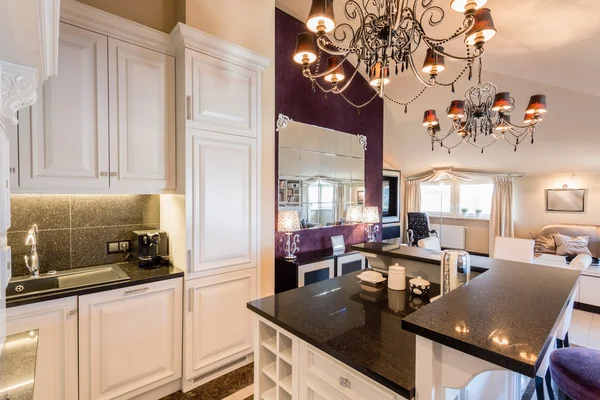 Kitchen in baroque house — Stock Photo, Image