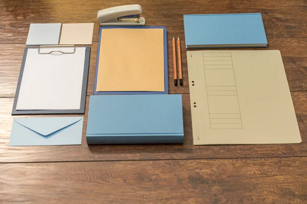 Desk prepared for work — Stock Photo, Image