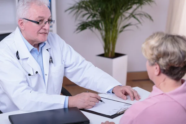 Remplissage des antécédents médicaux — Photo