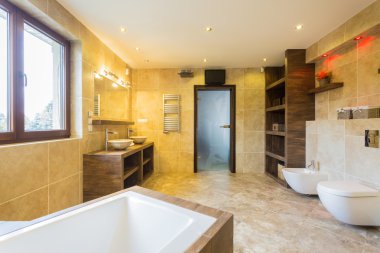 Güzellik geniş banyo