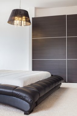 Güzellik kolye ile tasarımcı yatak odası