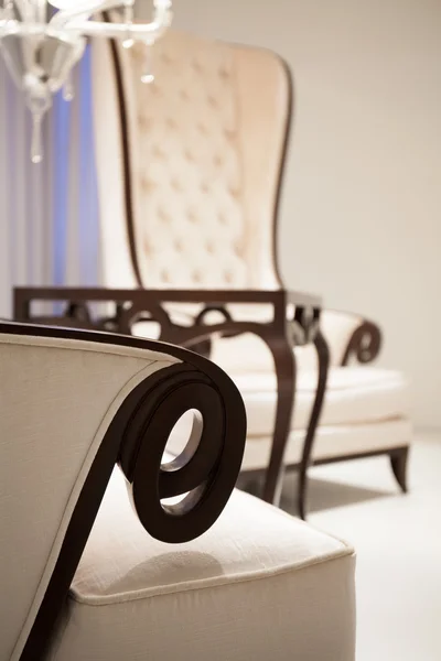 Exclusieve comfortabele stoelen — Stockfoto