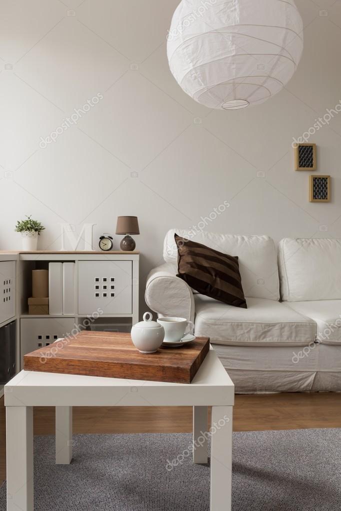Designade vardagsrum inredning — stockfotografi © photographee.eu ...