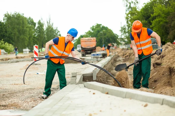 Construcción de carreteras —  Fotos de Stock