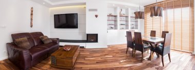 Oturma odası panoramik resim 