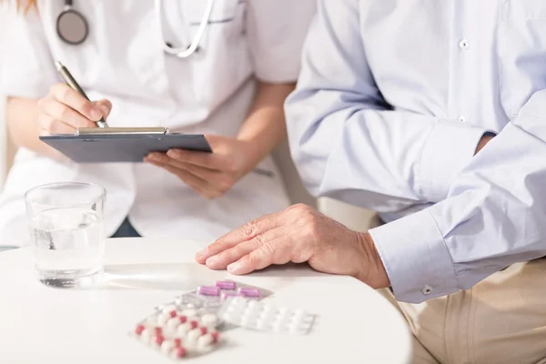 Medicaments on the table — Stock Photo, Image