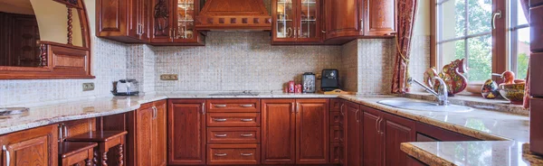 Kitchen in traditional style — Stock Photo, Image