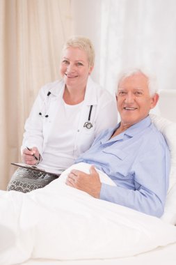 Bakan doktor ve onun hasta