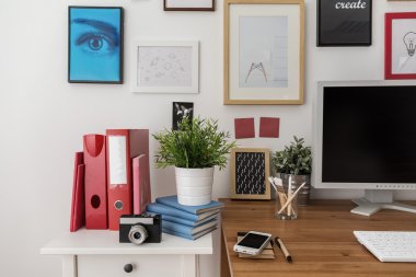 Çalışma için modern yer