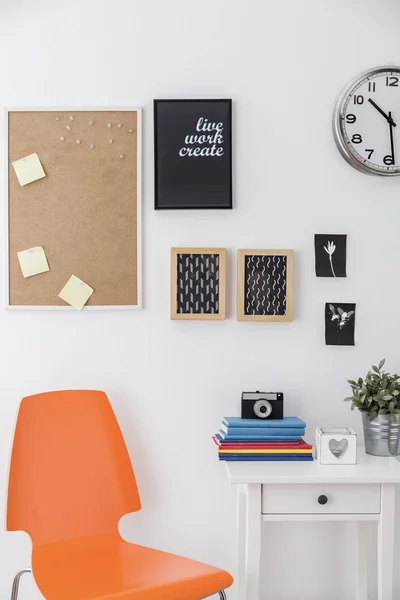 Kamer van creatieve student — Stockfoto