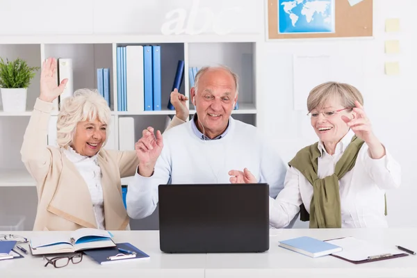 Happiness in the class — Stock Photo, Image