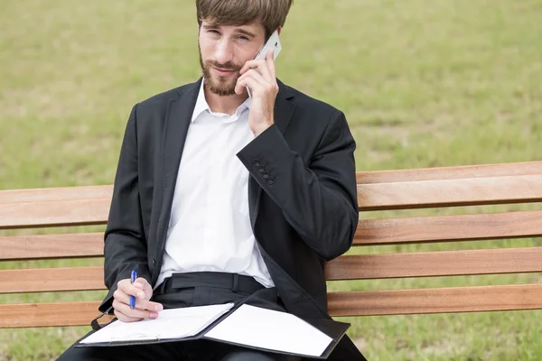 Bellen naar klanten — Stockfoto