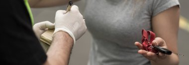 Kazadan sonra ifade veren