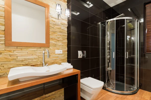 Dekorasi kamar mandi yang luar biasa — Stok Foto
