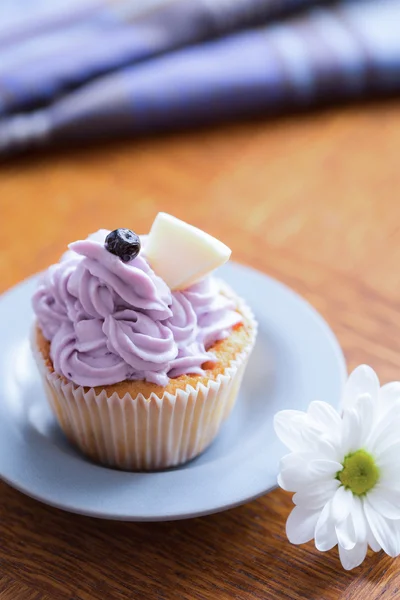 Cupcake à la crème — Photo