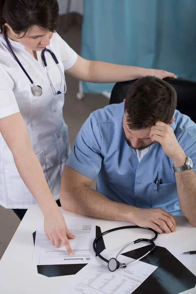 Consultazione presso lo studio medico — Foto Stock