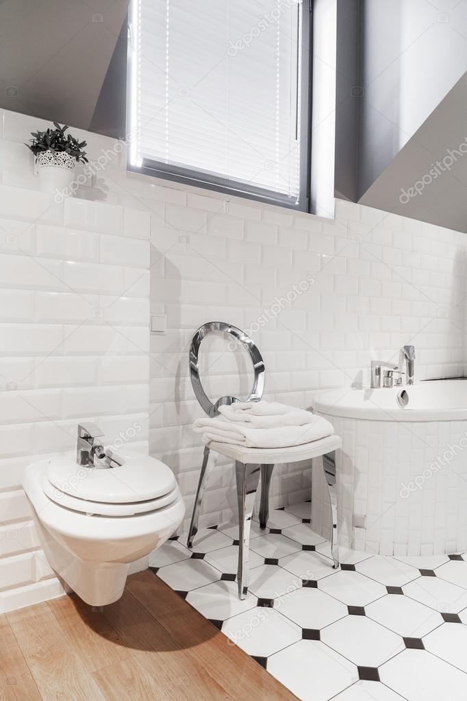 Luxury and elegant toilet