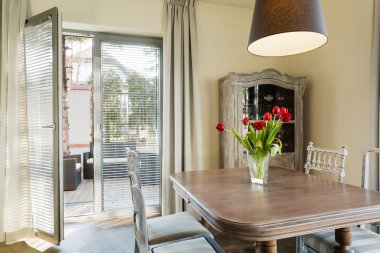 Retro tarzı iç ilham