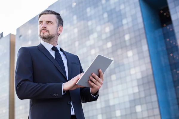 Lavoratore del commercio economico — Foto Stock