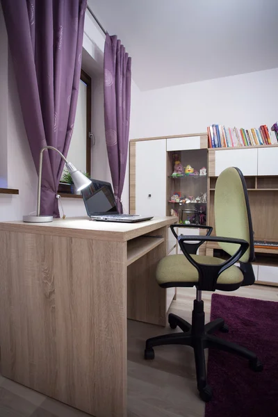 Schoolgirl's room — Stock Photo, Image